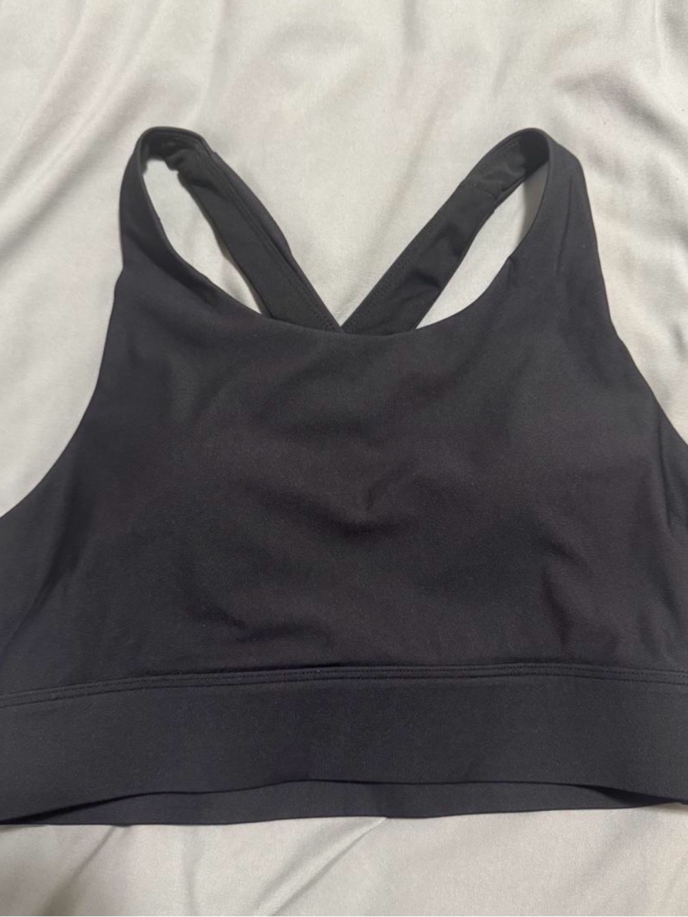 Fabletics Black Women's Seamless Sports Bra